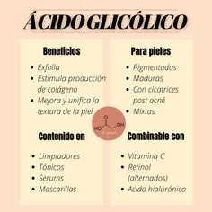 Lactic Acid Vs Glycolic Acid, Salycilic Acid Combinations, Glycolic Serum, Skincare Acids Guide, The Ordinary Glycolic Acid 7%, Sking Care, Peeling Facial Beneficios