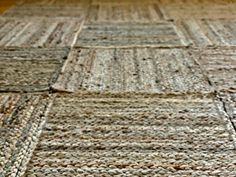 an area rug made out of woven material