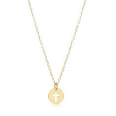 Elevate your style with our Blessed Small Gold Disc Necklace! This 16" accessory is the perfect addition to any outfit, making it perfect for every day wear. Show off your playful side with this quirky and fun necklace! Details: Made on a 14kt gold-filled, 1mm bead chain Charm size: 8mm Worry-free wear‚ which means sleep, shower and sweat in it 14kt gold-filled blessed disc Layers great with all necklaces Polish Pottery Patterns, Pottery Patterns, Small Necklace, Amazing Lace, Gold Disc, Gold Charm Necklace, Bead Chain, Disc Necklace, Polish Jewelry