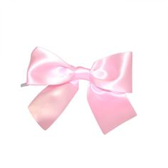 a pink bow on a white background