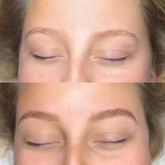 Blonde Tattoo, Eyebrow Lamination, Hd Brows, Beauty Eyebrow, White Eyeshadow, Beautiful Eyebrows, Permanent Makeup Eyebrows