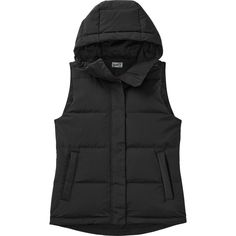 Women's Ruffer Puffer Hooded Down Vest | Duluth Trading Company Duck Down Puffer Jacket With Adjustable Hood For Outdoor, Hooded Duck Down Puffer Jacket For Hiking, Windproof Nylon Puffer Jacket For Cold Weather, Nylon Puffer Jacket With Detachable Hood For Outdoor Activities, Insulated Nylon Puffer Jacket For Winter Sports, Outdoor Down Puffer Jacket With Adjustable Hood, Nylon Puffer Jacket With Detachable Hood For Hiking, Waterproof Duck Down Puffer Jacket For Outdoor Activities, Nylon Puffer Jacket With Adjustable Hood For Outdoor