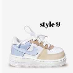 New With Box. This Is Custom Painted Baby/Toddler Size Air Force 1 Sneakers Size / 2c To 10c / We Need Up To 2 Weeks To Finish And Ship Your Item. Baby Air Force Ones, Customizing Shoes, Nike Baby Shoes, Custom Baby Shoes, Baby Nike Shoes, Toddler Nike Shoes, Air Force 1 Sneakers, Painted Sneakers