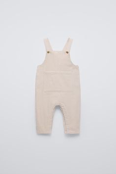 POCKETED CORDUROY OVERALLS Cotton Jumpsuits And Rompers With Adjustable Straps, Cotton Jumpsuit With Adjustable Straps And Bib Front, Cotton Bib Front Overalls With Suspenders, Cotton Overalls With Patch Pockets And Bib Front, Cotton Overalls With Suspenders And Bib Front, Cotton Bib Front Overalls With Button Closure, Beige Cotton Overalls, Cotton Bib Front Shortalls With Suspenders, Cotton Shortalls With Suspenders And Bib Front