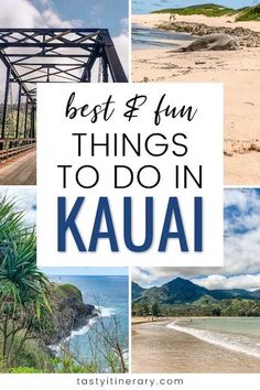 the best and fun things to do in kauai