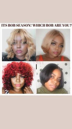 Summer Bob, Wig Collection, Hair Summer, Bob Wig, Bob Wigs, Summer Hairstyles, Custom Made, Wigs, Hair