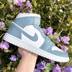 Custom Air Jordan 1 Grey Rey Colorblock 🖤 Air Jordan 1 Grey, Jordan 1 Grey, White Air Jordan 1