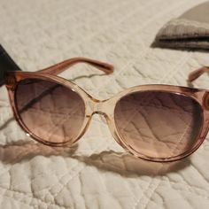 Coach Sunglasses(Transparent Pink Ombre). Includes Coach Case And Silk Lens Cleaner. Coach Sunglasses With Tinted Lenses For Summer, Summer Coach Sunglasses With Tinted Lenses, Coach Sunglasses With Gradient Lenses For Summer, Coach Polarized Sunglasses For Summer, Sunglasses Transparent, Coach Eyeglasses, Eye Glasses Case, Prescription Glasses Frames, Lens Cleaner