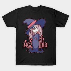 Sucy Manbavaran from Little Witch Academia -- Choose from our vast selection of Crewneck and V-Neck T-Shirts to match with your favorite design to make the perfect graphic T-Shirt. Pick your favorite: Classic, Boxy, Tri-Blend, V-Neck, or Premium. Customize your color! For men and women. Halloween Fandom T-shirt With Graphic Print, Black Cotton Anime Shirt, Halloween Fandom Graphic T-shirt, Sucy Manbavaran, Cotton Anime Print T-shirt For Halloween, Anime Print Fandom T-shirt With Crew Neck, Halloween Anime Print Crew Neck T-shirt, Black Cotton Fandom T-shirt, Halloween Anime Print Cotton T-shirt