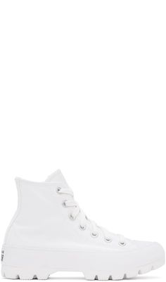 Converse: White Chuck Taylor All Star Lift Low Sneakers | SSENSE