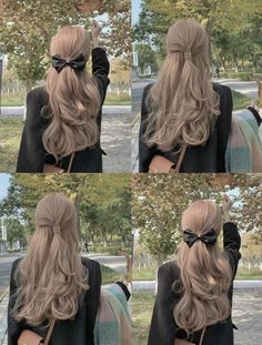 Brown Hair Coquette, Hair Coquette, Inspo Hair, Videos Aesthetic, Pretty Hair Color, Hair Colours, Hair Dye Colors, Beauty Style