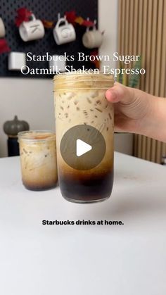 starbucks's brown sugar oatmeal shaker espresso is now available