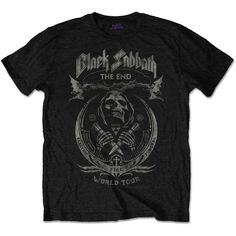 Rock Your Style with the Official Black Sabbath T-ShirtWe are calling all fans of rock and heavy metal! Our officially licensed Black Sabbath T-Shirt is an absolute must-have for your wardrobe. Made for those who appreciate the genre's legends and want to showcase their taste in music proudly, this shirt offers a unique blend of comfort, style, and authenticity.Embrace the LegacyThis isn't just a shirt—it's a symbol of allegiance to the legends that pioneered heavy metal. Crafted with attention Black Sabbath The End, Black Sabbath T Shirt, Dr Marvel, Mushroom Cloud, Quiet Life, Wholesale Merchandise, Ozzy Osbourne, Black Sabbath, Band Shirts