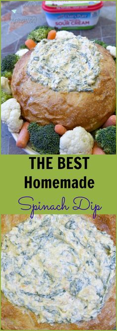 the best homemade spinach dip recipe