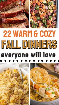 the best fall dinners that are easy to make and delicious enough for everyone to enjoy