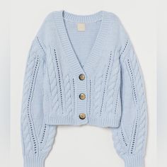 Cute Sweater Nwot! No Flaws, Perfect Condition! Thrift Inspo, Sweater Knitting, Fitted Cardigan, Birthday List, Cable Knit Cardigan, Cute Sweaters, Cropped Cardigan, Looks Vintage, Look Cool