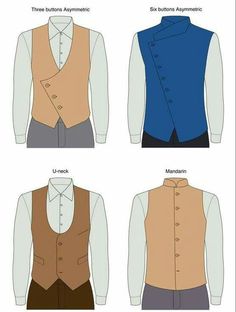 TYPES OF VESTS Vest Types Men, Dress Vests For Men, Types Of Coats Men, Vest Styles For Men, Suit Vest Outfits Men, Men’s Vest, Vest Drawing Reference, Vest Sketch