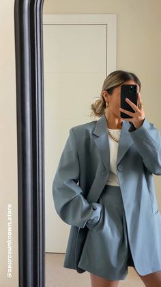 Business Outfit, Mode Inspo, Blazer Outfits, Trend Fashion, Looks Style, Mode Inspiration, Looks Vintage, Elegant Outfit