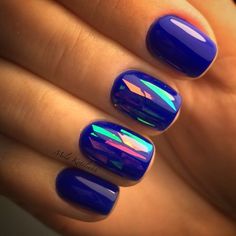 Chrome Nails Designs, Get Nails, Luxury Nails, Funky Nails, Dope Nails, Short Acrylic Nails, Nail Polishes