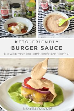 keto - friendly burger sauce it's what your low carb meals are missing