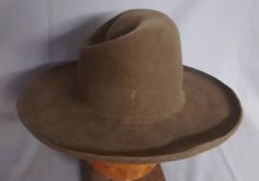 Mule-y Hat, Unique, Old Style Cowboy Hat, Western,  Fur Felt, Historic, Cowboy Hat, traditional, Lil Artisan Hat With Short Brim For Ranch, Vintage Handmade Hats For Ranch, Artisan Ranch Hat With Short Brim, Handmade Vintage Hats For Ranch, Artisan Fitted Hats For Ranch, Artisan Short Brim Hat For Ranch, Artisan Style Brimmed Hats For Ranch, Vintage Fitted Hat For Ranch, Fitted Vintage Hat For Ranch