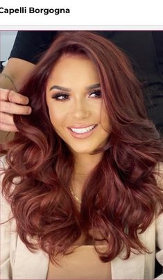 Red Hair Trends, Fall Hair Color Trends, Hair Color Burgundy, Color For Brunettes, Hair Color For Brunettes, Spring Hair Color, Fall Hair Color For Brunettes, Burgundy Hair, Haircut And Color