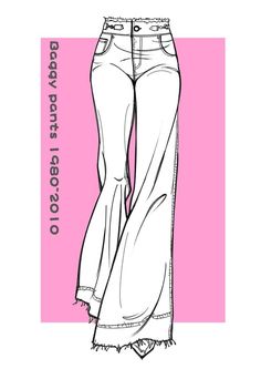 a drawing of a woman's pants with the words happy birthday written on it