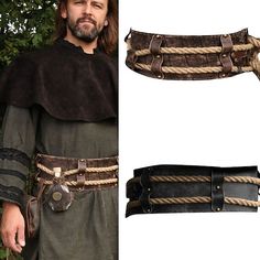 Season:All Seasons; Look After Me:Washable; Gender:Women's,Men's; What's in the box:Belt,Waist Belt; Types:Cosplay Costume,Waist Belt; Holiday:Halloween,Masquerade; Style:17th Century,Steampunk,Renaissance,Medieval; Occasion:Stage,Performance,LARP; Material:Faux Leather; Age Group:Adults'; Characters:Warrior,Viking,Celtic Knight,Ranger,Elven; Cosplay Works:Valhalla; Listing Date:04/01/2024 Dnd Ranger Cosplay, Viking Cosplay Men, Celtic Knight, Fantasy Belt, Unique Belts, Viking Cosplay, Performance Stage, Kit Ideas, Halloween Masquerade