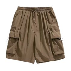 Upgrade your outdoor wardrobe with these elegant cargo shorts. Made with high-quality material, these solid color shorts offer both comfort and style. Perfect for any outdoor activity, pair with a button-up shirt and loafers for a sophisticated look. Elevate your fashion game with these premium cargo shorts. Features: -70% polyester -Mid-rise waist -Adjustable Waistband -Pockets -Solid Color -Regular Fit -Classic style Outdoor Wardrobe, Adjustable Waistband, Outdoor Activity, Color Shorts, Cargo Shorts, Fashion Games, Button Up Shirts, Mid Rise, Classic Style