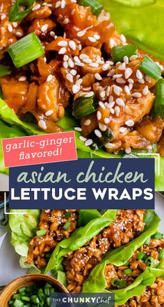 Changs Chicken Lettuce Wraps, Lettuce Wrap Sauce, Asian Chicken Wraps, Pf Changs Chicken Lettuce Wraps, Chicken Wrap Recipe, Asian Chicken Lettuce Wraps, Asian Lettuce Wraps, Pf Changs, Chicken Wrap Recipes