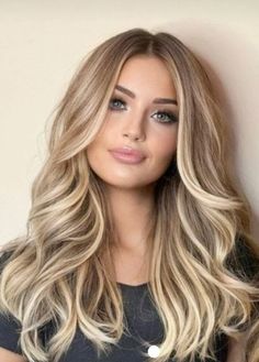 Caramel Highlights On Blonde Hair, Sand Hair, Balayage Blond, Icy Blonde Hair, Work Hairstyles