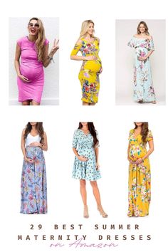 The best maternity dresses for summer for your parties or just hanging with the family. Scroll to the end to see the simple hack to set you apart and make you look amazing!