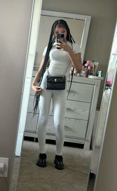 Chrome Hearts Leggings, Cute Highschool Outfits, Fits Inspiration, Leggings Outfit, Cute Lazy Outfits, Lazy Day Outfits