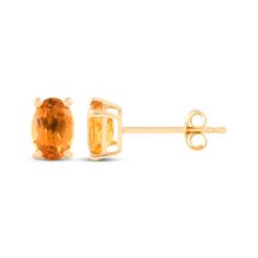 For their November birthday or any occasion, these citrine stud earrings are certain to be adored. 14K yellow gold Each earring features an oval-cut honey yellow citrine solitaire Friction backs Classic Yellow Oval Earrings, Citrine Earrings Studs, Honey Yellow, November Birthday, Solitaire Studs, Yellow Citrine, Accessories Jewelry Earrings, Oval Cut, Citrine