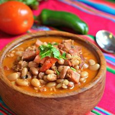 Authentic Mexican Charro Beans Recipe Authentic Mexican Beans, Mexican Beans Recipe, Mexican Beans, Charro Beans, Authentic Mexican Recipes, Cowboy Beans, Traditional Mexican Dishes