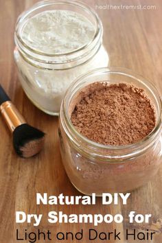 Cornstarch Dry Shampoo, Arrowroot Dry Shampoo Diy, Coconut Shampoo Diy, Coconut Oil For Dry Scalp, Cornstarch And Cocoa Powder Dry Shampoo, Coconut Flour Bread No Eggs, Light And Dark Hair, Diy Dry Shampoo Arrowroot Powder, Homemade Tick Repellent