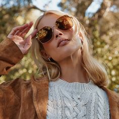 It's nothing but good vibes in these retro shades! With a sleek wire frame and slightly oversized fit, staying cool is more than a look - it's a lifestyle.It's nothing but good vibes in these retro shades! With a sleek wire frame and slightly oversized fit, staying cool is more than a look - it's a lifestyle. Trendy Gold Sunglasses For Outdoor, Gold Sunglasses With Uv Protection For Outdoor, Gold Sunglasses For Summer Outdoor, Gold Shield Sunglasses With Gradient Lenses For Outdoor, Gold Sunglasses For Summer Outdoor Activities, Gold Aviator Sunglasses With Tinted Lenses For Outdoor, Gold Shield Sunglasses With Tinted Lenses For Outdoor, Gold Sunglasses With Metal Frame For Outdoor, Spring Gold Aviator Sunglasses With Gradient Lenses