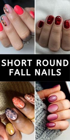 #BEAUTY, #RELATIONSHIPS #Fashion #Animals #Outfits #Winter Outfits #Animals Short Round Fall Nails, Round Fall Nails, Fall Nails Cute, Fall Nails Designs, Short Round Nails, Feather Tattoo Design, Elegant Nail Designs, Spring Nail Designs, Acrylic Shapes