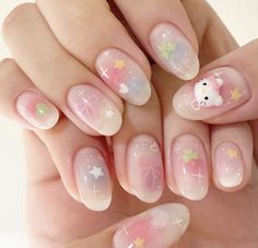 Nail Vibes, Aesthetic Nail, Kitty Nails, Nail Board, Fake Nails Designs