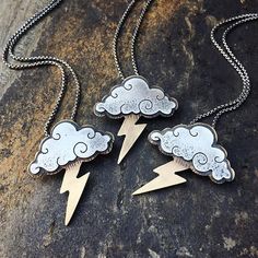 Hellloooo! I promise I’m still here 2 More Days, Cloud Tattoo, Body Adornment, Best Stocking Stuffers, Art Jewelry Contemporary, Jewelry Tattoo, Jewelry Words, Mixed Metal Jewelry, Storm Clouds