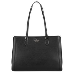 Kate Spade Tote Bag Madison Black Body: Approx. H27.5 X W36-39 X D16.5 (Units In Cm) Body Weight: Approx. -G Bags Kate Spade, Kate Spade Totes, Kate Spade Tote Bag, Black Body, Kate Spade Bags, Body Weight, Black Color, Kate Spade, Bag Lady