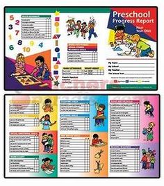 two posters with children's activities and numbers on them, one is for preschool