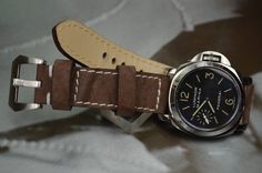 RECOMMENDATION FOR STRAP LENGTH : WRIST SIZE 15-17 CM - 115/75 MM STRAP LENGTH WRIST SIZE 17,5-19 CM - 130/80 MM STRAP LENGTHCaracteristics: Model : NUBUK - CRAZY COW II Genuine NUBUK CALF LEATHER Color : BROWN Handmade ONLY VALID FOR TANG BUCKLE (PHOTOS) Width : 26/24/22 mm (at the watch) - 26/24/22 mm (at the buckle) Length : 130 / 80 mm - 115 / 75 mm Thickness : aprox. 4 - 4,5 mm Keeper : 1 fix + 1 floating Inox. tubes included (width 24 & 26 mm) Waterproofed: NO Logo stamped Buckle : GRA Luxury Brown Watch Accessories For Outdoor, Classic Brown Watch Bands For Outdoor, Brown Bracelet Strap Watch Bands For Outdoor, Brown Outdoor Bracelet Strap Watch Bands, Bell Ross, Vintage Deer, Blue Fits, Leather Watch Strap, Vintage Band