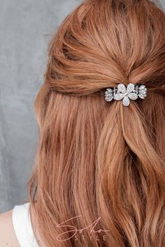 Super Simple Half Up Half Down Hairstyles, Mother Of The Bride Straight Hairstyles, Selling Hair, Soho Style, Pink Emerald, Going Gray, Hoco Hair, Half Up Hair, Hair Stuff