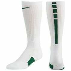 Socks Outfit Men, Nike Elite Socks, Sock Outfits, Basketball Socks, Fits Men, Nike Elite, Elite Socks, White Green, Crew Socks