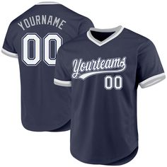 You'll feel like a part of professional baseball players when wear this Throwback Baseball Jersey, with design features of Stitched name and number You Custom! Features: 1. Material: 100% Polyester 2. Jersey with Stitched name & number 3. Moisture-wicking fabric has spongy handle, good draping property and elasticity as well as good dimensional stability and wrinkle-resistance 4. Breathable & Quick-Drying 5. Athletic Cut & Exquisite stitching not easy to fall off 6. Rounded droptail hem 7. Tagless Collar offers clean comfort 8. V-Neck with Rib-Knit trim around 9. Short Sleeve 10. Machine wash, Do Not Tumble Dry 11. Non-alcoholic Available For Wiping or Washing 12. Imported Baseball Jersey Men, Baseball Uniforms, St. Patricks Day, Blue Football, Alpha Kappa Alpha, Throw Back, 3d Pattern, Number 3, Baseball Players