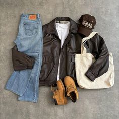 Streetwear cool and classy Silly Clothes, Cowboy Jacket, Boyfriend Outfit, Blue Jean Outfits, Guys Clothing Styles, Chaps Ralph Lauren, Mens Outfit Inspiration, Fire Fits, Cool Outfits For Men