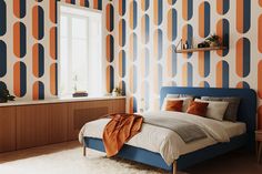 #70style #70sinteriordesign #70sinteriordesignideas #70sinteriors #interiordesigntrends Beck Wallpaper, Shape Wallpaper, Shape Geometric, Tree Wallpaper