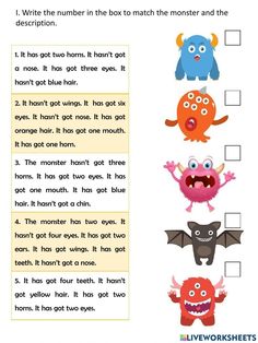 Description interactive worksheet for Beginner Teaching Literary Elements, Homework Club, English Teaching Materials, Literary Elements, Early Childhood Learning, Kids Schedule, English Fun, Social Emotional Skills, English Teaching