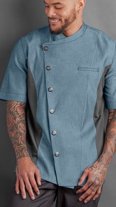 Service Uniform Restaurant, Chef Jacket Design Men, Chef Coat Design Men, Chefs Coat, Cleaner Uniform, Men's Food Service Uniform, Women's Food Service Uniform, Chefs Uniform